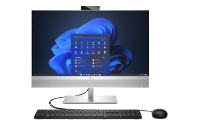 HP EliteOne 870 G9 All-in-One Touchscreen PC Wolf Pro Security Edition Intel® Core™ i5 i5-13500 68,6 cm (27") 2560 x 1440 Pixels Alles-in-één-pc 16 GB DDR5-SDRAM 512 GB SSD Windows 11 Pro Wi-Fi 6E (802.11ax) Zilver