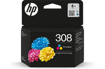 HP 308 originele driekleureninktcartridge