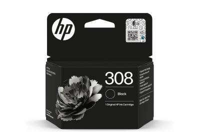 HP 308 originele zwarte inktcartridge EU