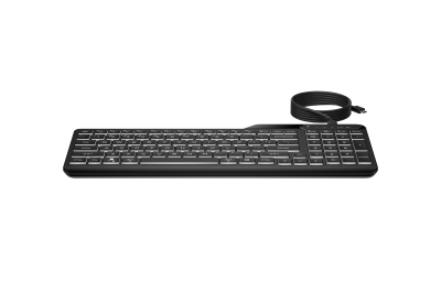 HP 400 backlit toetsenbord met kabel