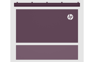 HP CLJ X580 Purple Color Panel Kit