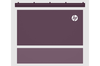 HP CLJ X580 Purple Color Panel Kit