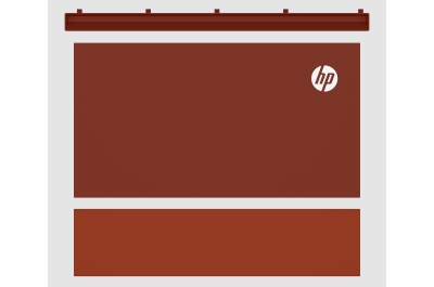 HP CLJ X580 Red Color Panel Kit