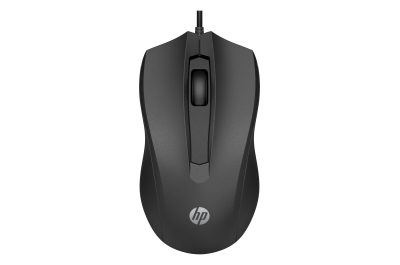 HP 105 Black Wired Mouse