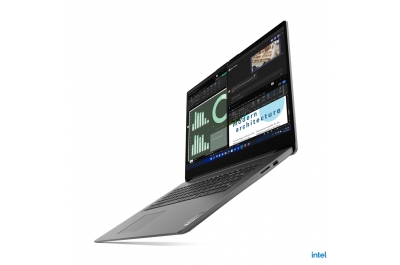Lenovo V V17 Laptop 43.9 cm (17.3") Full HD Intel® Core™ i5 i5-1335U 16 GB DDR4-SDRAM 256 GB SSD Wi-Fi 6 (802.11ax) Windows 11 Pro Grey