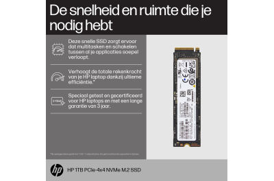 HP 1 TB PCIe4x4 NVMe M.2 SSD