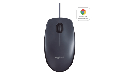 Logitech B100 muis Kantoor Ambidextrous USB Type-A Optisch 800 DPI