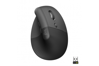 Logitech Lift muis Rechtshandig RF-draadloos + Bluetooth Optisch 4000 DPI