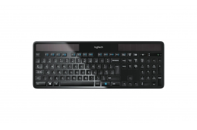 Logitech Wireless Solar Keyboard K750 toetsenbord RF Draadloos AZERTY Frans Zwart