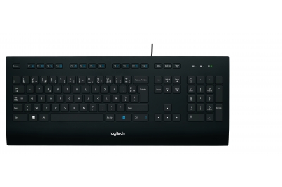 Logitech K280E Pro f/ Business toetsenbord USB AZERTY Frans Zwart