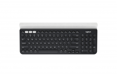 Logitech K780 Multi-Device Wireless Keyboard toetsenbord RF-draadloos + Bluetooth QWERTY Engels Grijs, Wit