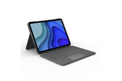 Logitech Folio Touch Grijs Smart Connector AZERTY Frans