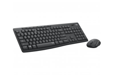 Logitech MK295 Silent Wireless Combo toetsenbord Inclusief muis USB QWERTY US International Grafiet