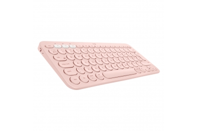 Logitech K380 Multi-Device toetsenbord Bluetooth QWERTY Engels, Italiaans Roze