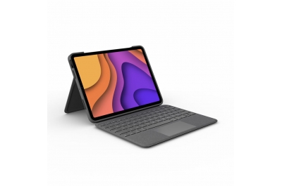 Logitech Folio Touch Grijs Smart Connector QWERTZ Duits