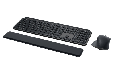 Logitech 920-010927 toetsenbord Inclusief muis Kantoor RF-draadloos + Bluetooth AZERTY Frans Grafiet