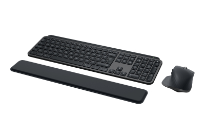 Logitech 920-011614 toetsenbord Inclusief muis Kantoor RF-draadloos + Bluetooth QWERTY US International Grafiet