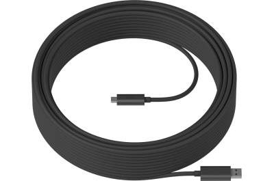 Logitech 939-001799 USB-kabel USB 3.2 Gen 2 (3.1 Gen 2) 10 m USB A USB C Grafiet