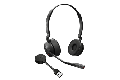 Jabra Engage 55 SE Headset Draadloos Hoofdband Kantoor/callcenter Zwart