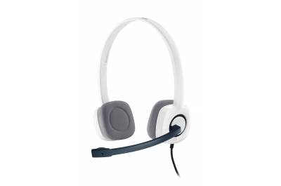 Logitech H150 Headset Bedraad Hoofdband Kantoor/callcenter Wit