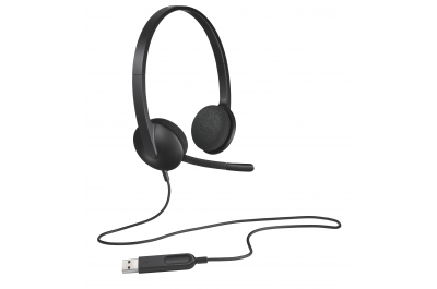 Logitech H340 USB Computer Headset Met digitale audio