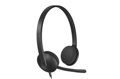 Logitech H340 USB Computer Headset Met digitale audio