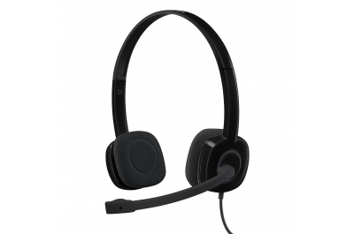 Logitech H151 Stereo Headset voor meerdere apparaten met bediening op de draad