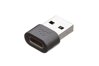 Logitech 989-000982 tussenstuk voor kabels USB C USB A Grafiet