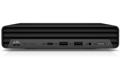 HP Pro 400 G9 Intel® Core™ i3 i3-13100T 16 GB DDR4-SDRAM 512 GB SSD Windows 11 Pro Mini PC Zwart