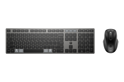 HP 720 Multi-Device Rechargeable Wireless Keyboard and Mouse Combo