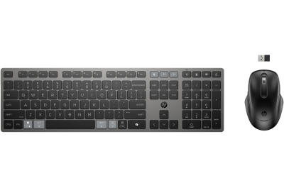 HP 725 Multi-Device Rechargeable Wireless Keyboard and Mouse Combo