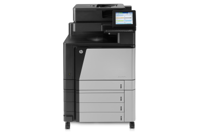 HP Color LaserJet Enterprise Flow M880z multifunctionele printer, Color, Printer voor Printen, kopiëren, scannen, faxen, Invoer voor 200 vel; Printen via USB-poort aan voorzijde; Scans naar e-mail/pdf; Dubbelzijdig printen