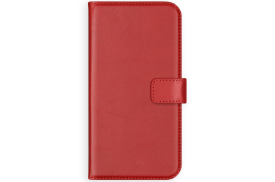 Selencia Echt Lederen Bookcase Samsung Galaxy A50 / A30s - Rood