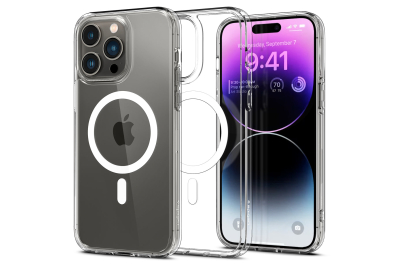 Spigen ACS04969 mobiele telefoon behuizingen 15,5 cm (6.1") Hoes Transparant, Wit