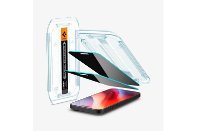 Spigen GLAS.tR EZ Fit Doorzichtige schermbeschermer Apple 2 stuk(s)
