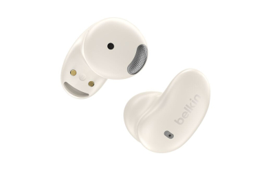 Belkin SoundForm Anywhere Headset Bedraad en draadloos In-ear Oproepen/muziek USB Type-C Bluetooth Wit