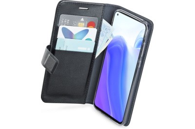 Azuri walletcase - magnetic closure & 3 cardslots - zwart - Xiaomi Mi 10T/10T Pro