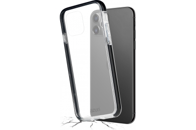 Azuri AZBUMPFLEXIPH11PRO-B mobile phone case Cover Black, Transparent