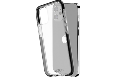 Azuri flexible bumpercover - zwart - voor iPhone 12 mini