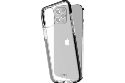 Azuri flexible bumpercover - zwart - voor iPhone 12 Pro Max