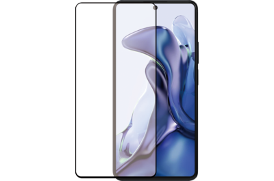 Azuri tempered glass - zwart frame - voor Xiaomi 11T/11T Pro