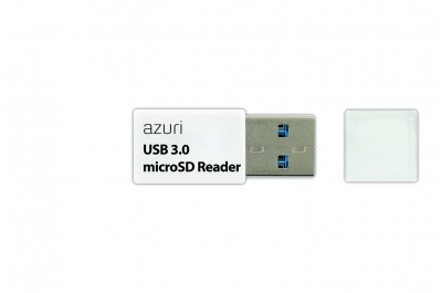 Azuri AZUSBREADER lecteur de carte mémoire USB Blanc