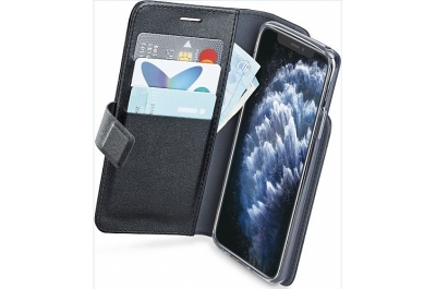 Emporia AZWALCLRIPH11PMX-BLK coque de protection pour téléphones portables 16,5 cm (6.5") Étui avec portefeuille Noir