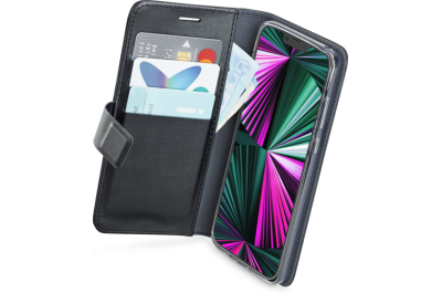 Azuri walletcase - zwart - voor iPhone 13 Pro