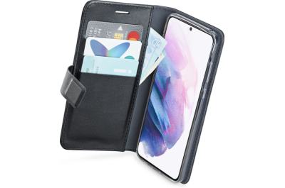 Azuri walletcase - zwart - voor Samsung Galaxy S21+