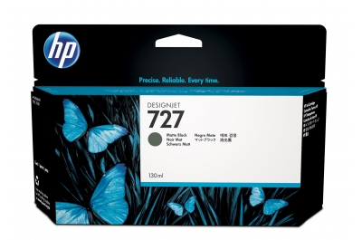 HP 727 cartouche d'encre DesignJet noire mate, 130 ml