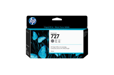 HP 727 grijze DesignJet inktcartridge, 130 ml
