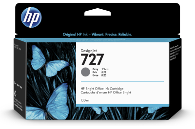 HP 727 grijze DesignJet inktcartridge, 130 ml