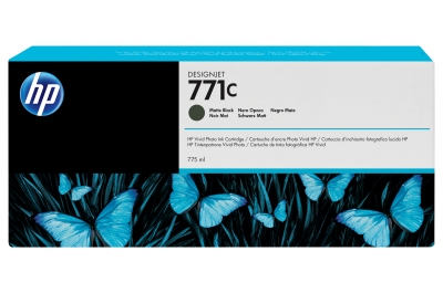 HP 771C matzwarte DesignJet inktcartridge, 775 ml