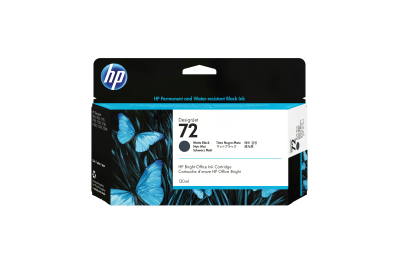 HP 72 matzwarte DesignJet inktcartridge, 130 ml